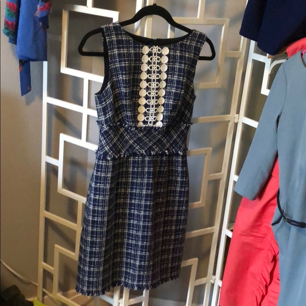 Plaid Trina Turk dress. Size 2